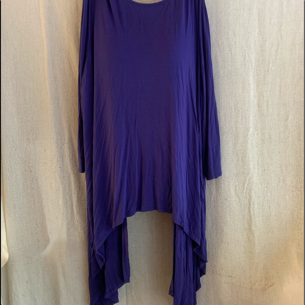 Royal Blue with a little flare in the back